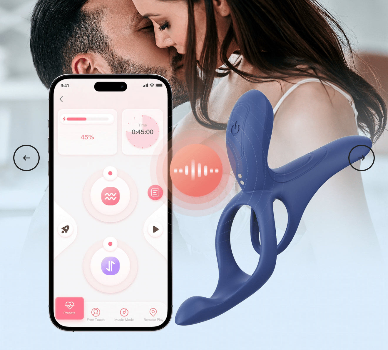 Magnum Mood App Controlled Couples Toy