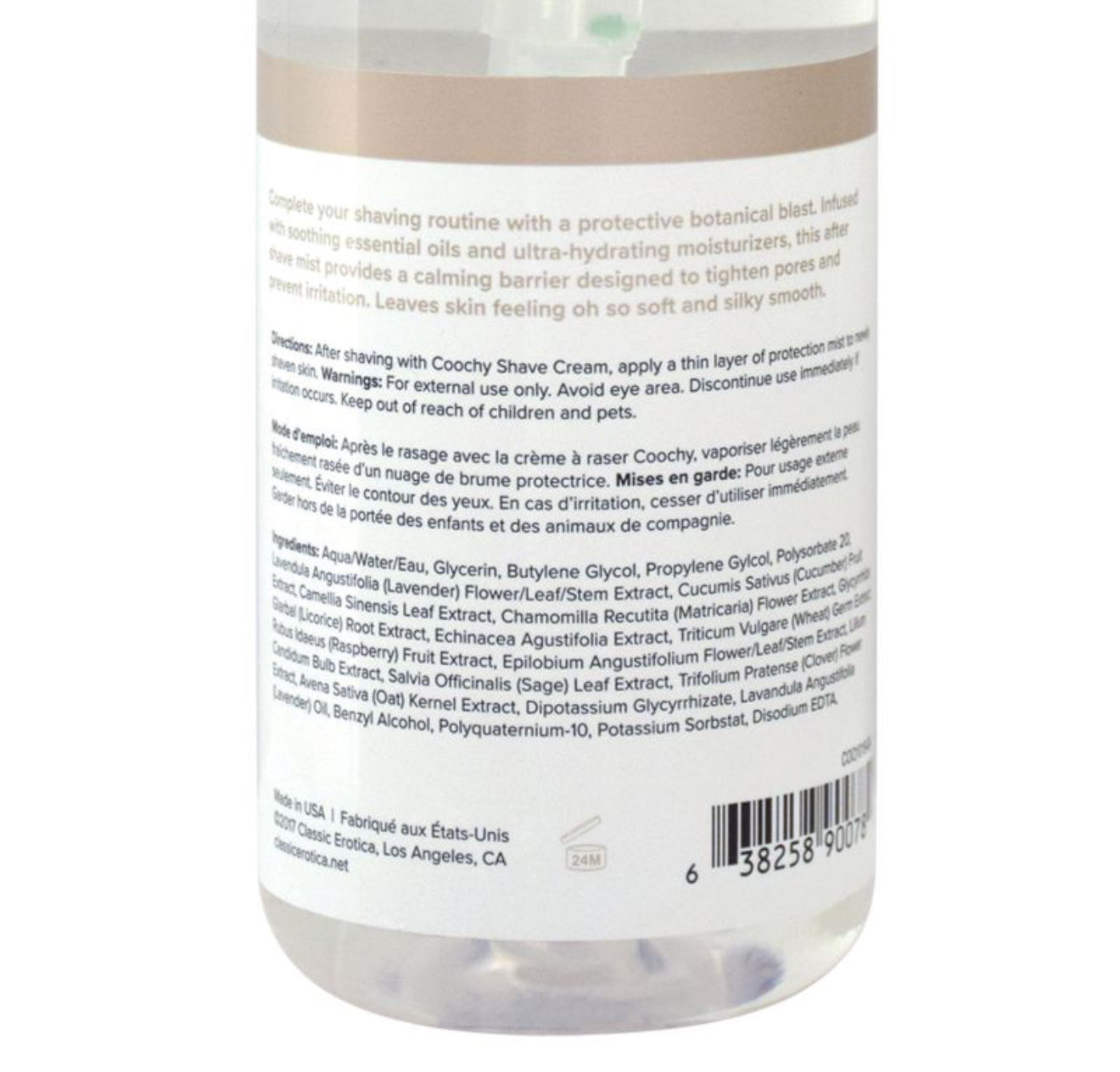 Coochy Aftershave Rash Rescue Mist