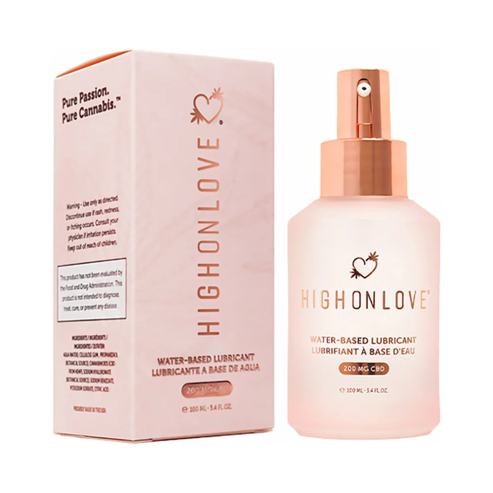 High on Love Water Based Lubricant