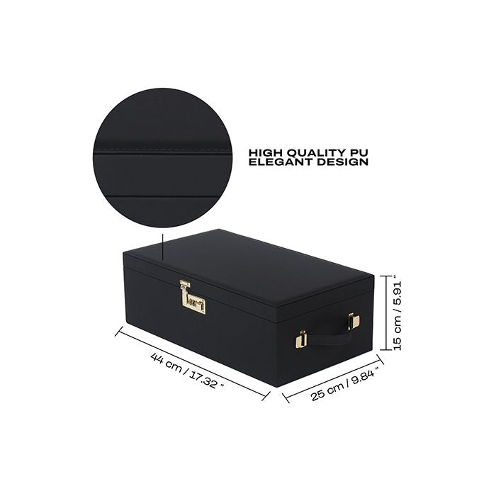 Le Coffret Prestige Edition Built-in Combination Lock Toy Storage Box
