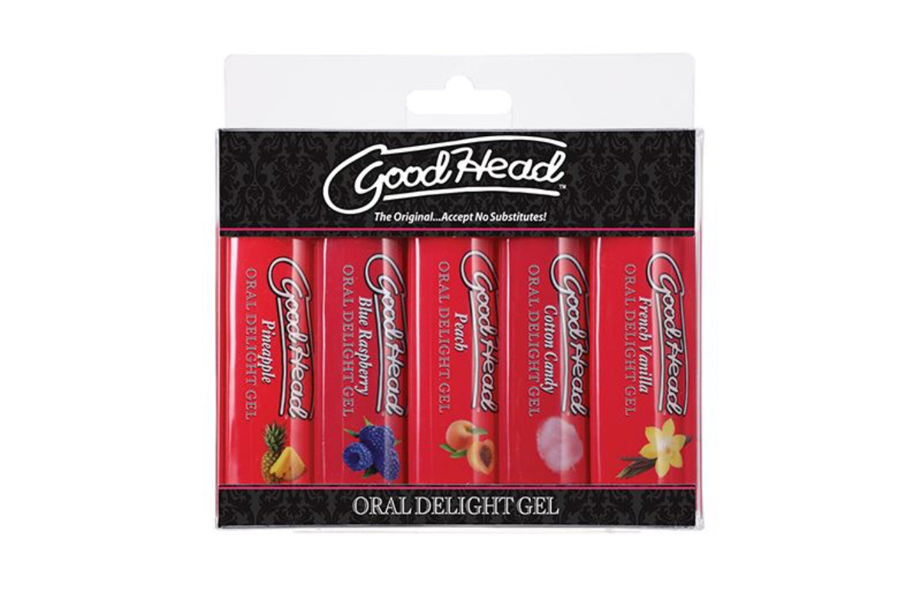 Good Head Oral Delight Gel 5 Asst.  Flavor Pack