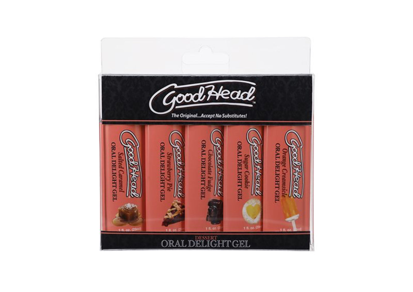Good Head Oral Delight Gel 5 Asst.  Flavor Pack