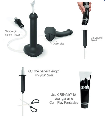 Semi-Realistic Squirting Dildo