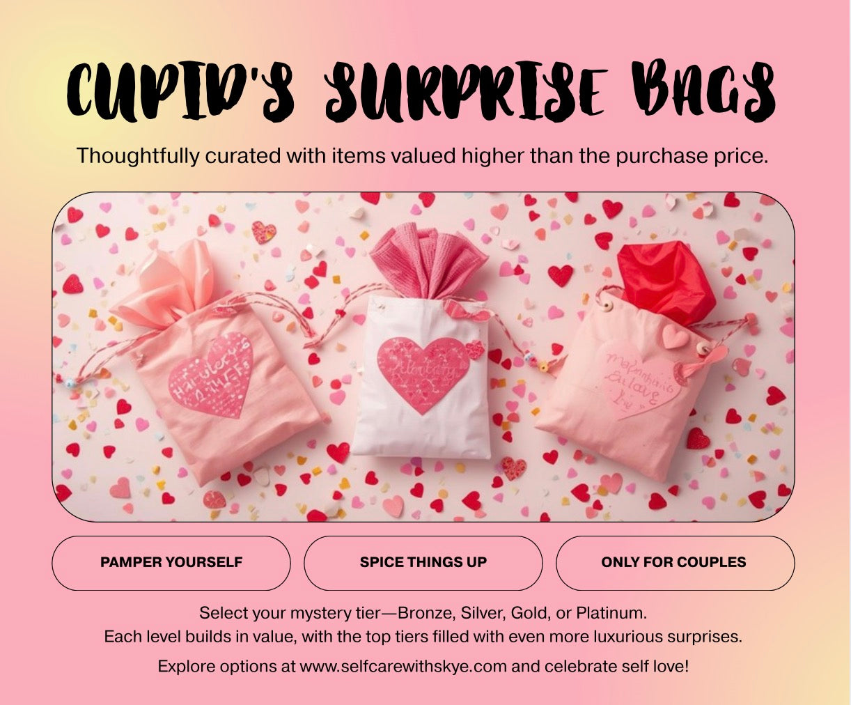 Cupid’s Surprise Bags