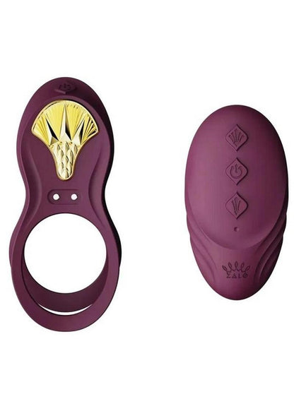 Bayek Rechargable App Compatible Vibrating Silicone C Ring