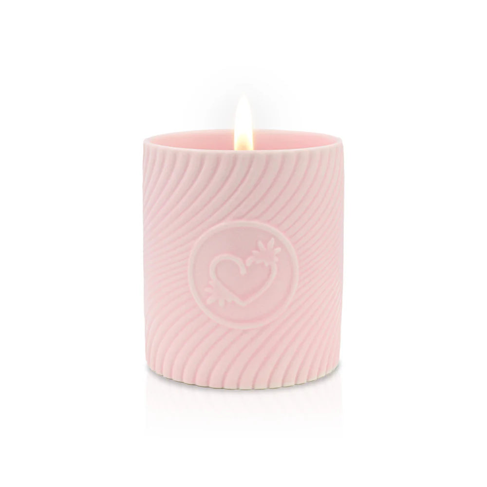 Strawberry Champagne Massage Candle