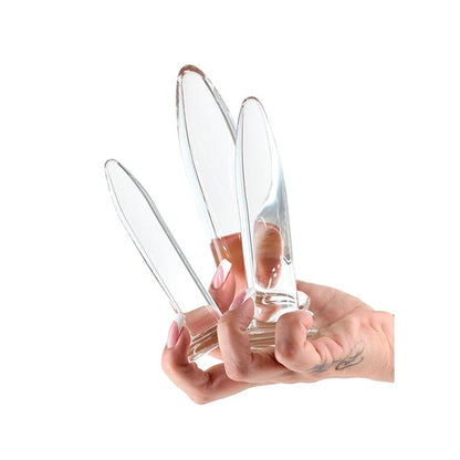 Crystal Glass Anal Trainer Kit