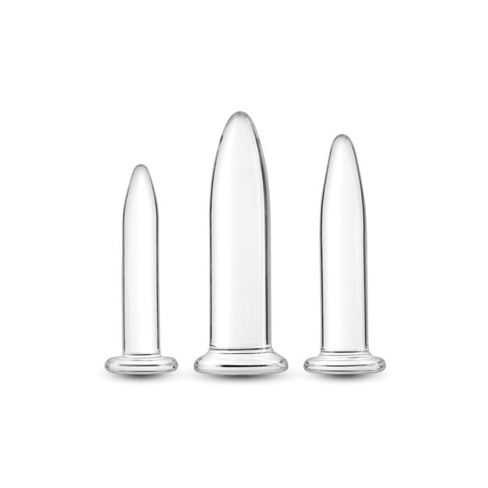 Crystal Glass Anal Trainer Kit