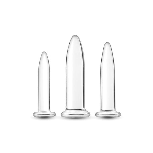 Crystal Glass Anal Trainer Kit
