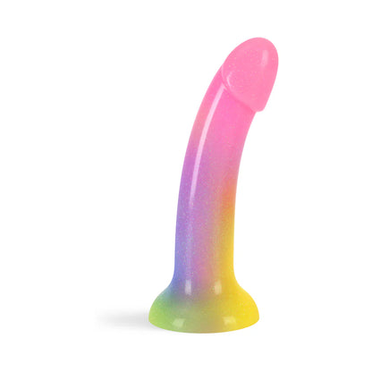 Stargazer Rainbow and Glitter Dildo