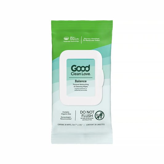 Clean Love Moisturizing & Cleansing Balance Wipes 30ct.