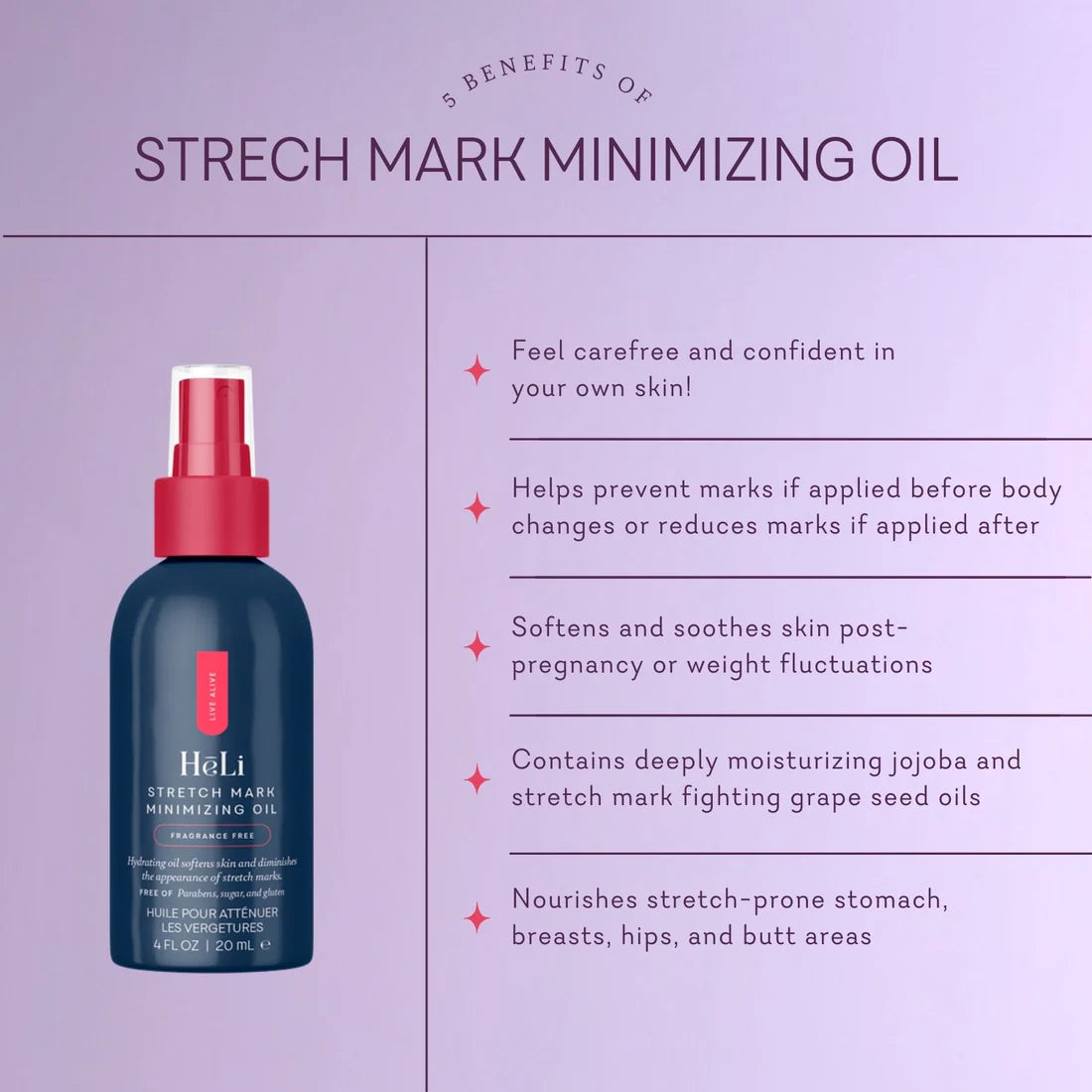 Heli Stretch Mark Oil
