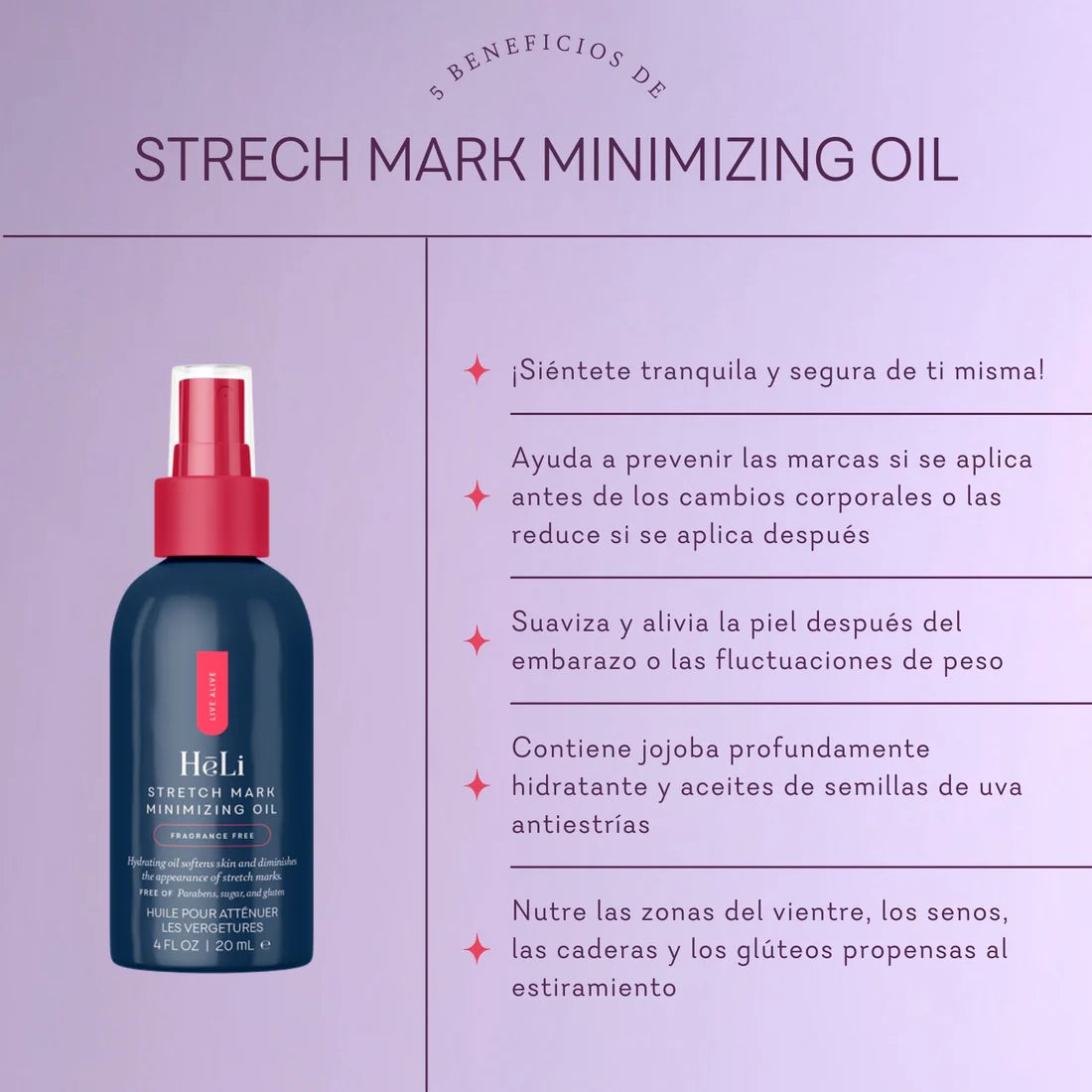 Heli Stretch Mark Oil
